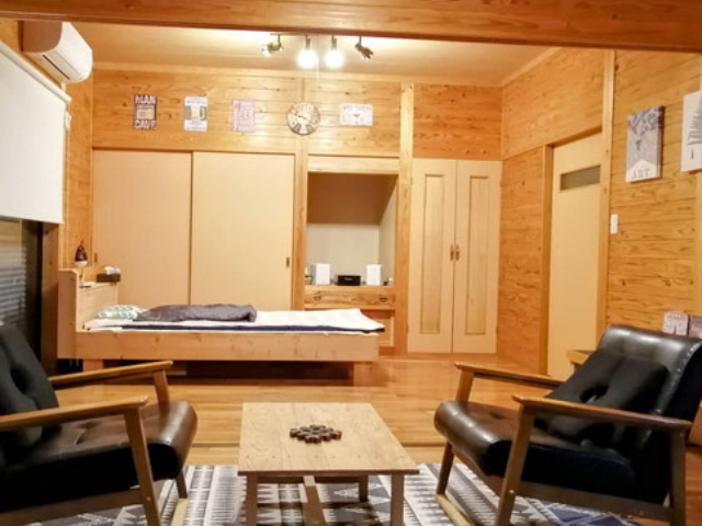 お家キャンプ体験山小屋